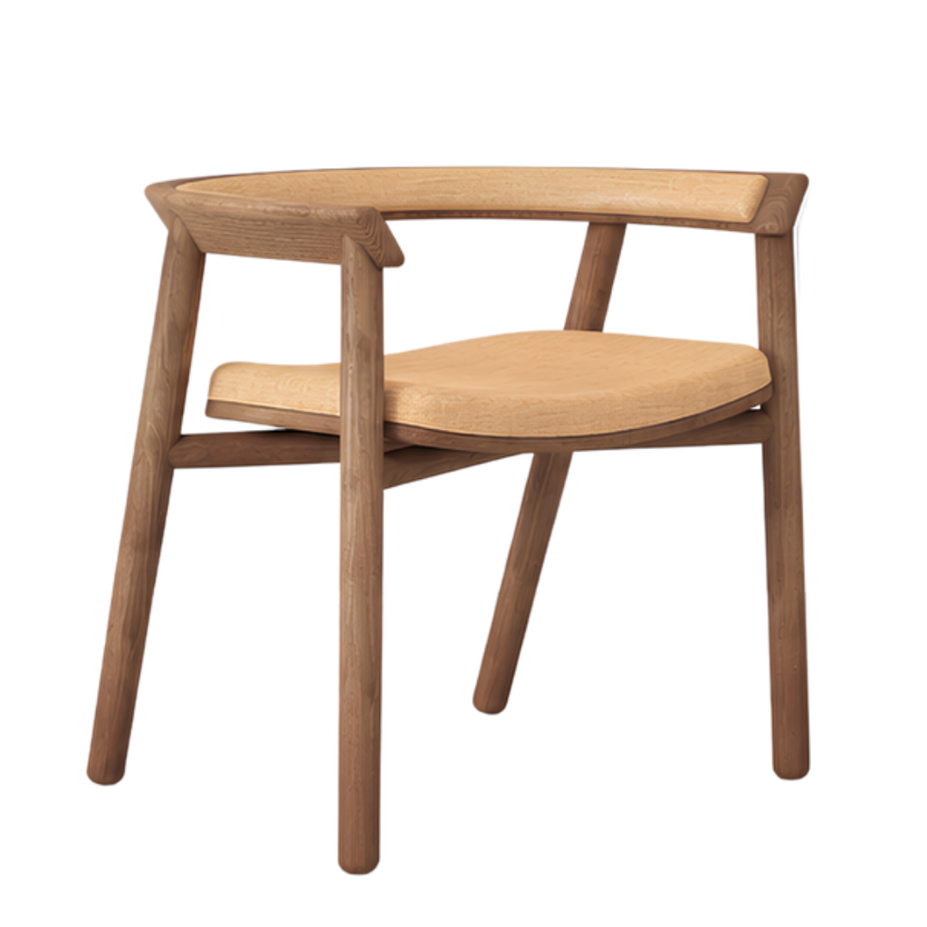 Luna Wooden Arm Chair