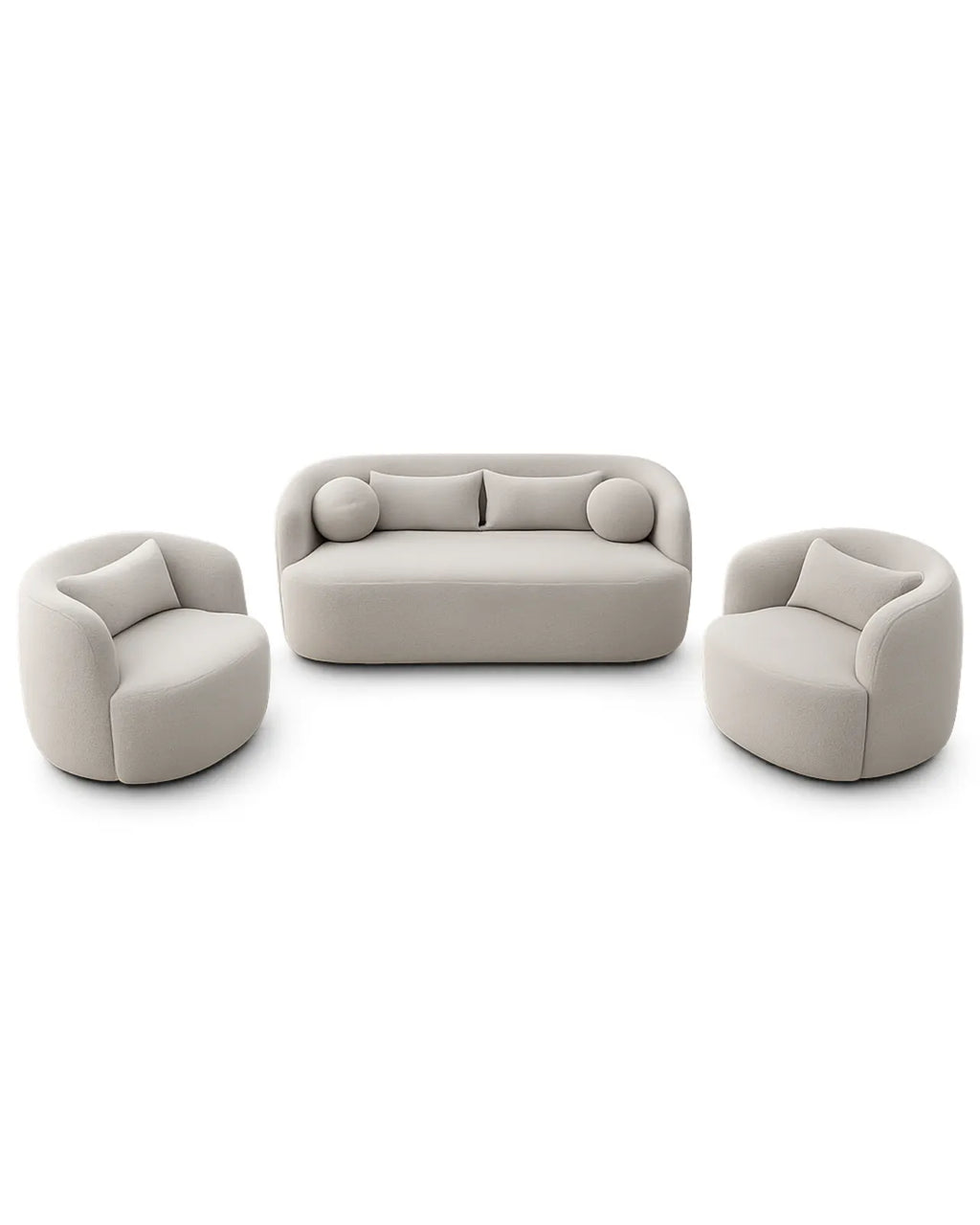 Curva Modern Curved Accent Chair