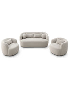 Curva Modern Curved Accent Chair