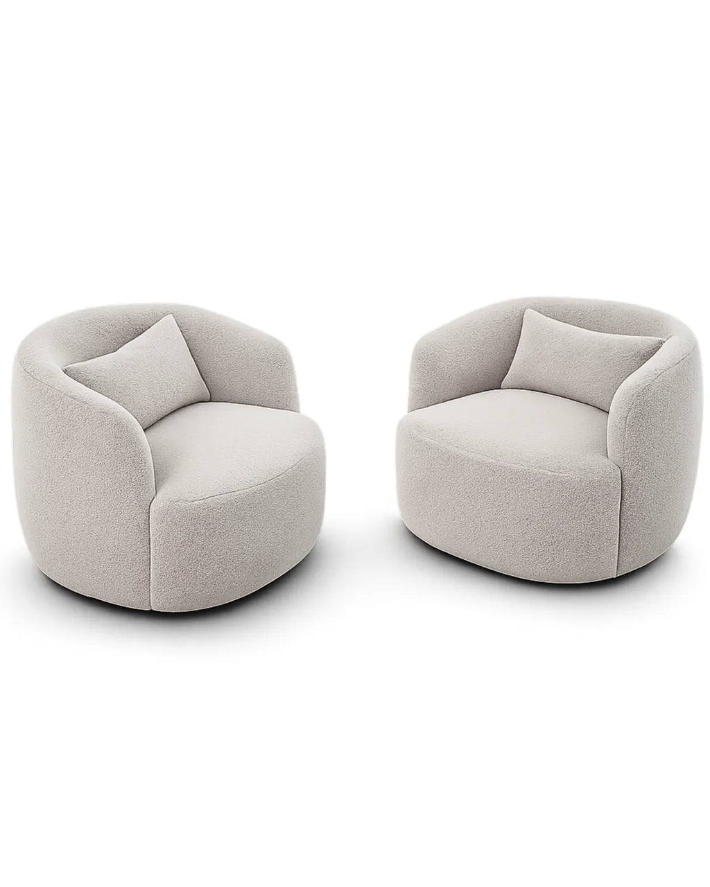 Curva Modern Curved Accent Chair