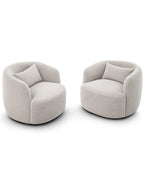 Curva Modern Curved Accent Chair