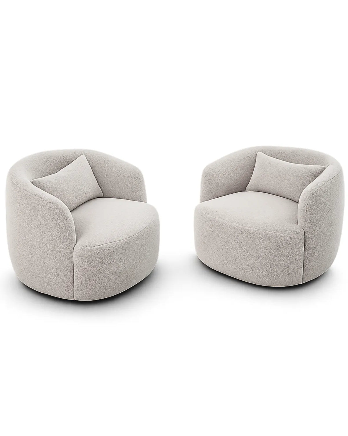 Curva Modern Curved Accent Chair