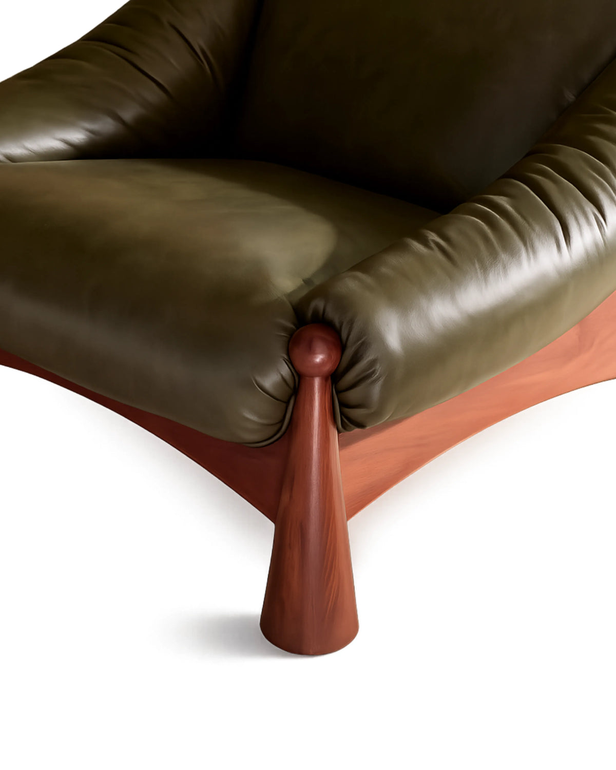 Merovic Lounge Chair Teak Wood