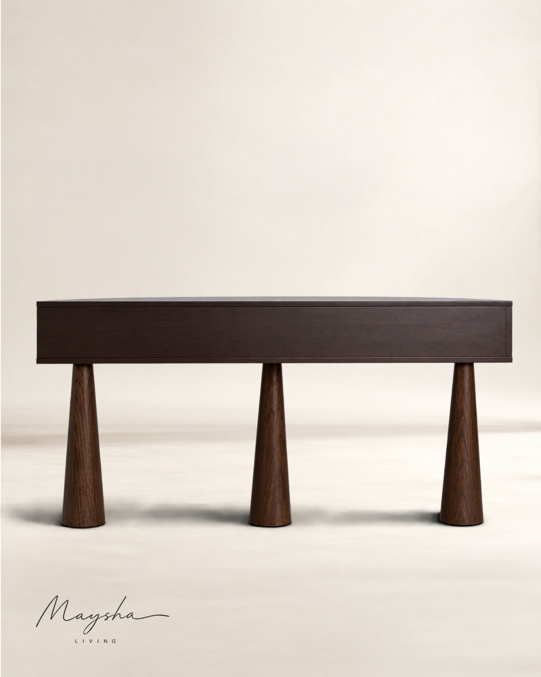 Kravell Solid Wood Console Table with Storage Drawer