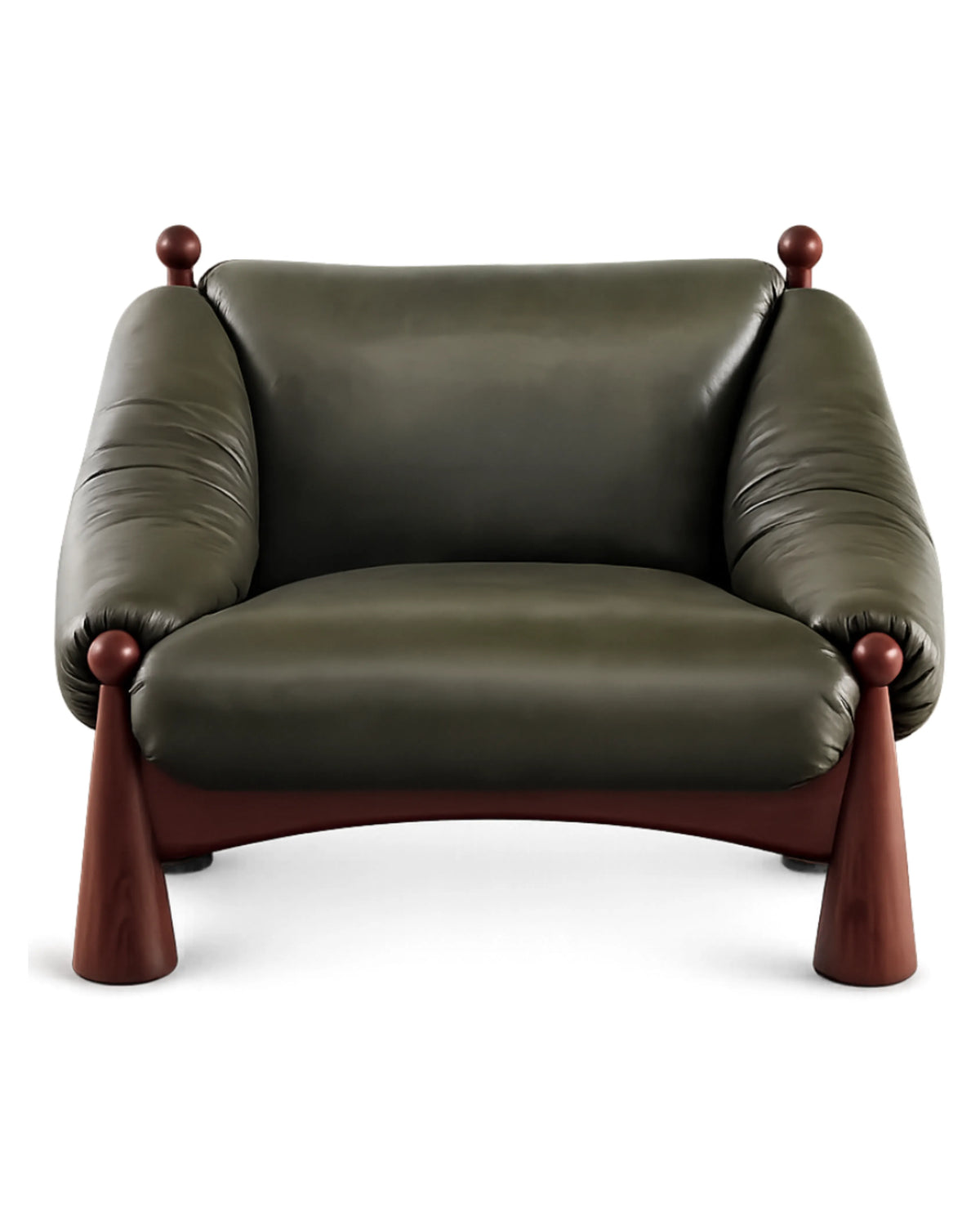 Merovic Lounge Chair Teak Wood