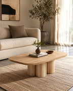 Orvica Solid Wood Coffee Table